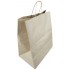 Пакет крафт круглые ручки 32*20*37